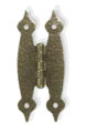 hinge finish antique brass