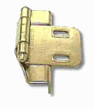 hinge finish polished brass